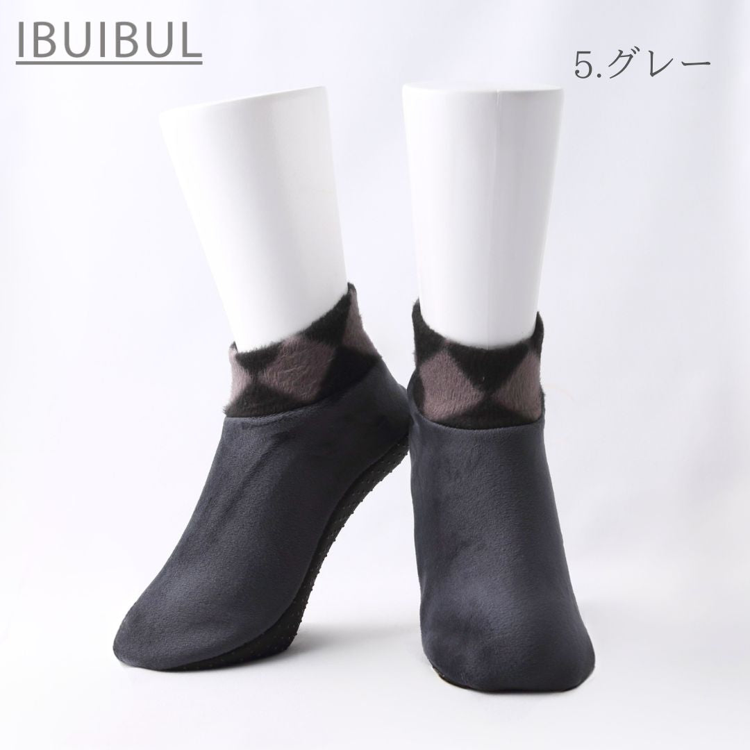 【送料無料】男性用 ベルベット ショートタイプ 24.0-27.0cm