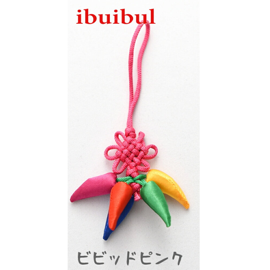 【送料無料】唐辛子のお守りストラップ 韓国雑貨 風水 スマホ ストラップ 誕生日 プレゼント 贈り物 運気 魔除け 厄払い お守り 良縁 縁起
