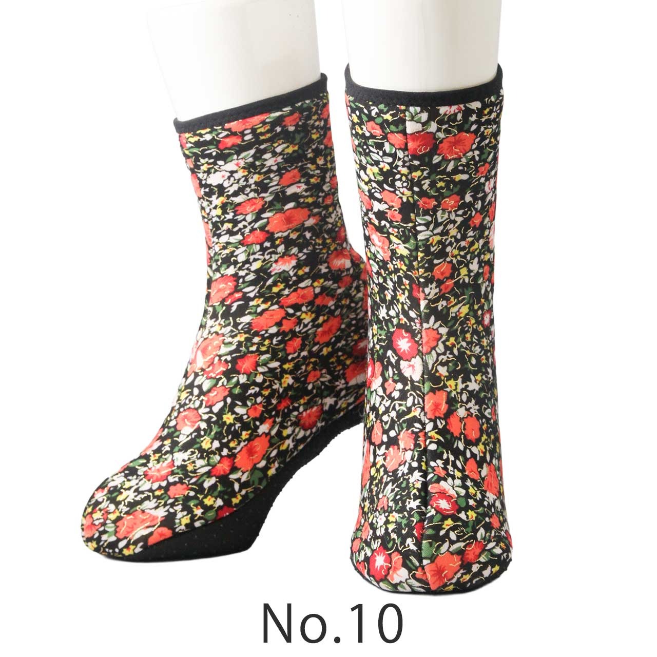 【送料無料】 小花ピカピカ ミドル 22.5~24.5cm