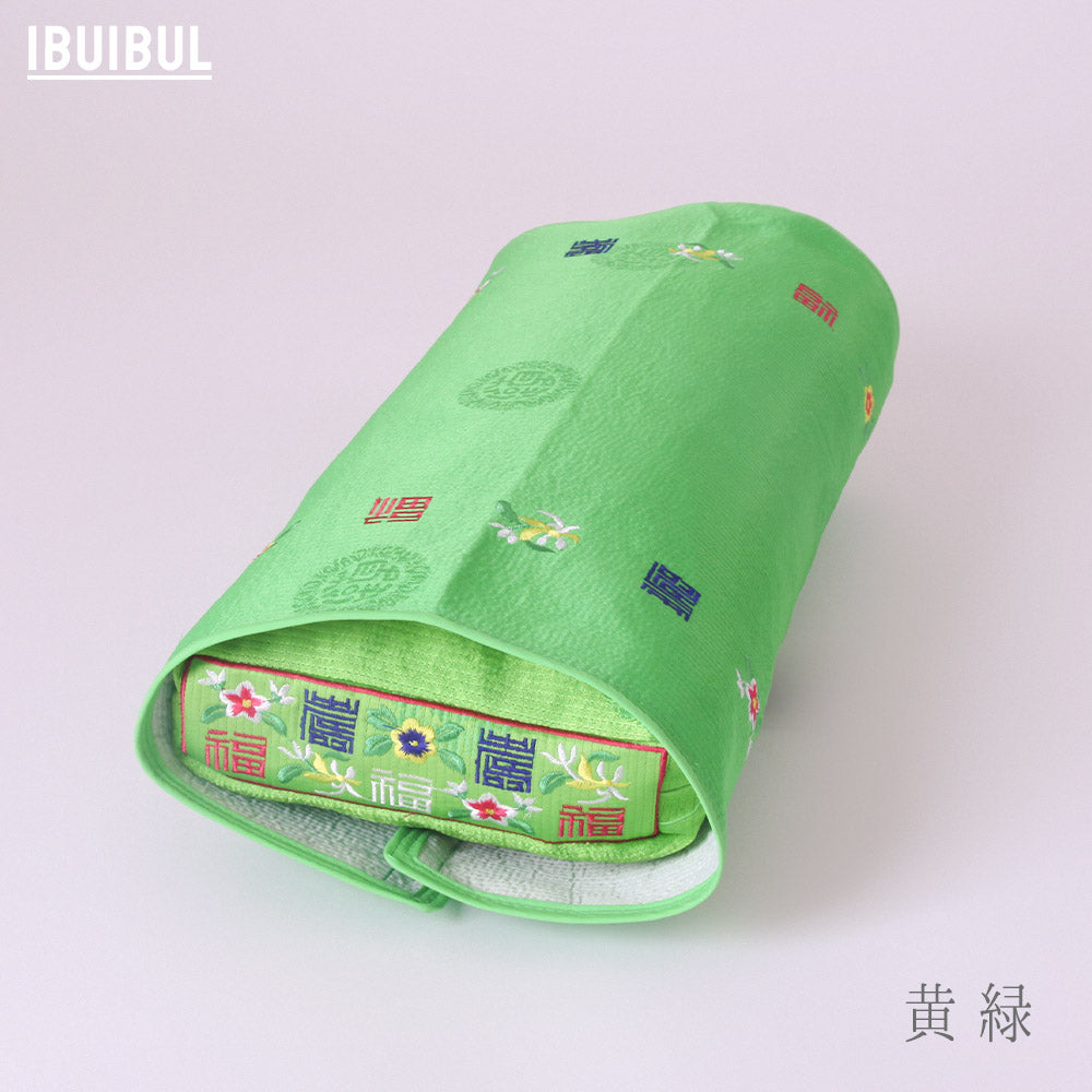 韓国伝統枕 【四角(福)そばがら】 全6色
