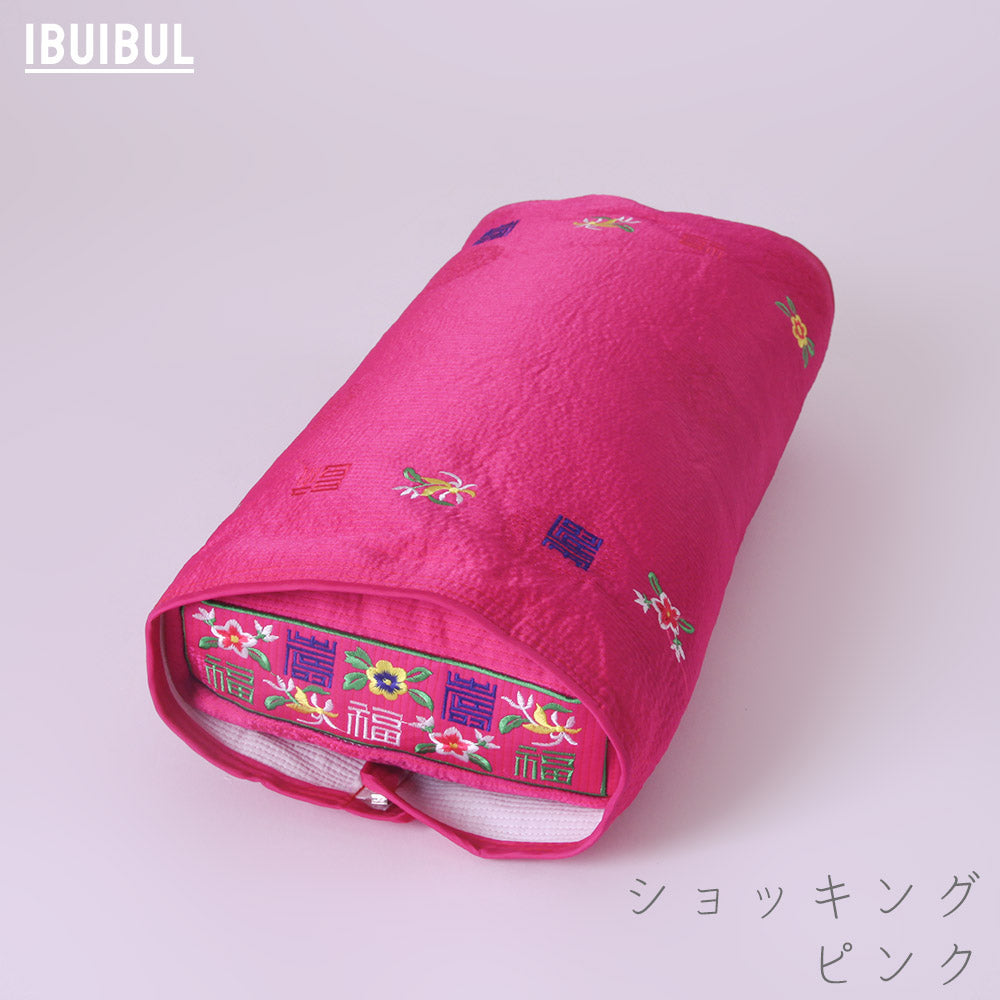 韓国伝統枕 【四角(福)そばがら】 全6色