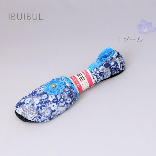 夏用フットカバー【No.22】【クロッカス】22.0~24.5cm 送料無料#y210522