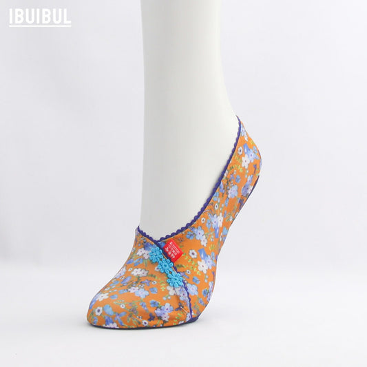 【送料無料】レディース 夏用 フットカバー 2025 No.5 フリーサイズ 23.0~25.0cm 脱げない すべり止め付き 春夏 ルームソックス ポソン プレゼント かわいい おしゃれ