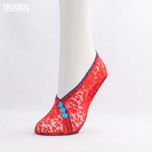 【送料無料】レディース 夏用 フットカバー 2025 No.8 フリーサイズ 23.0~25.0cm 脱げない すべり止め付き 春夏 ルームソックス ポソン プレゼント かわいい おしゃれ