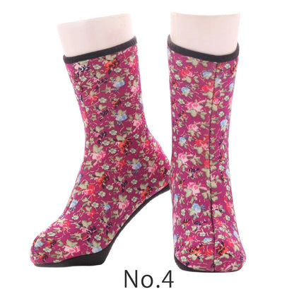 【送料無料】 小花ピカピカ ミドル 22.5～24.5cm