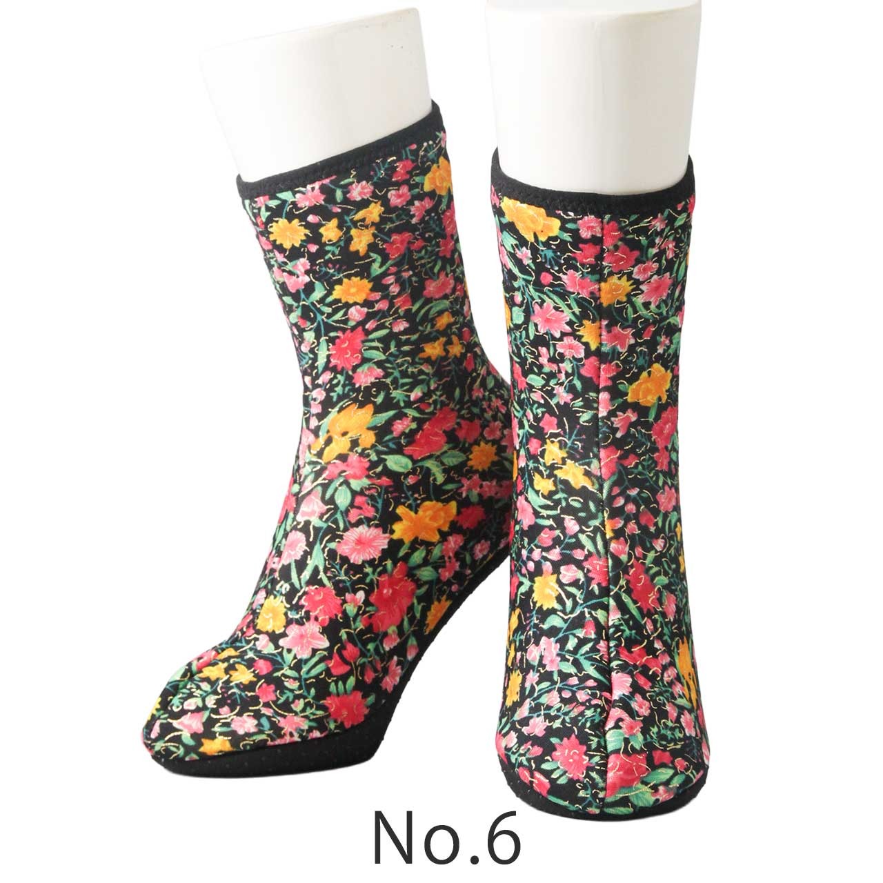 【送料無料】 小花ピカピカ ミドル 22.5～24.5cm