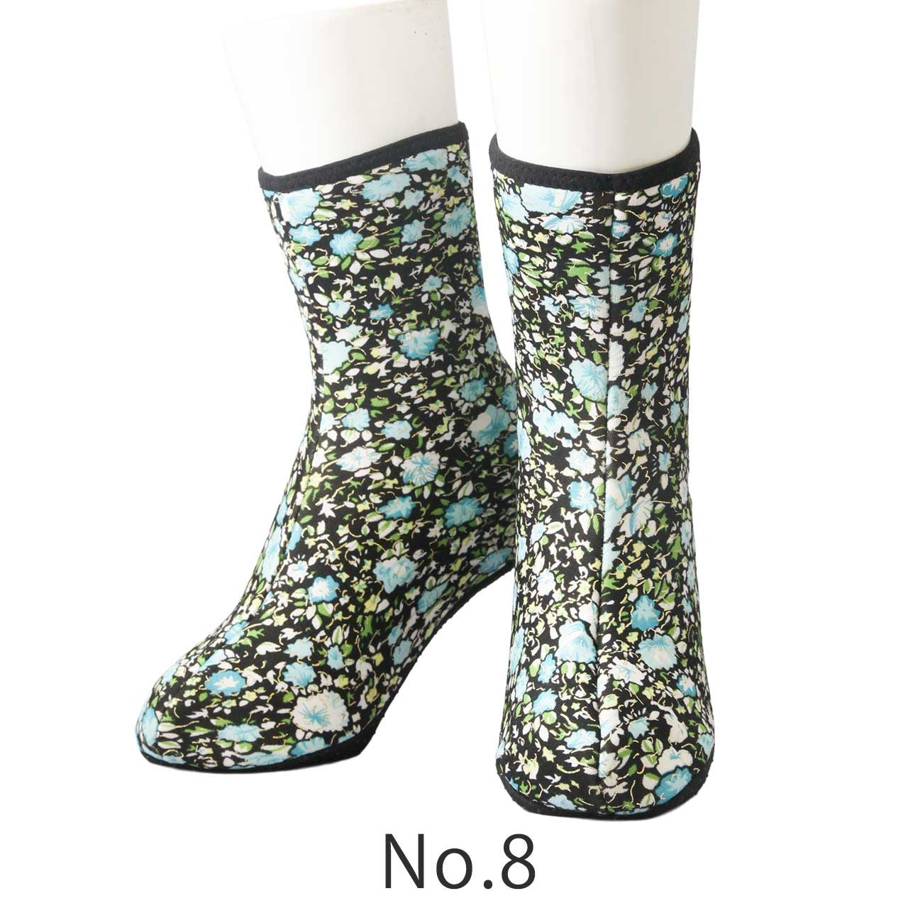 【送料無料】 小花ピカピカ ミドル 22.5～24.5cm