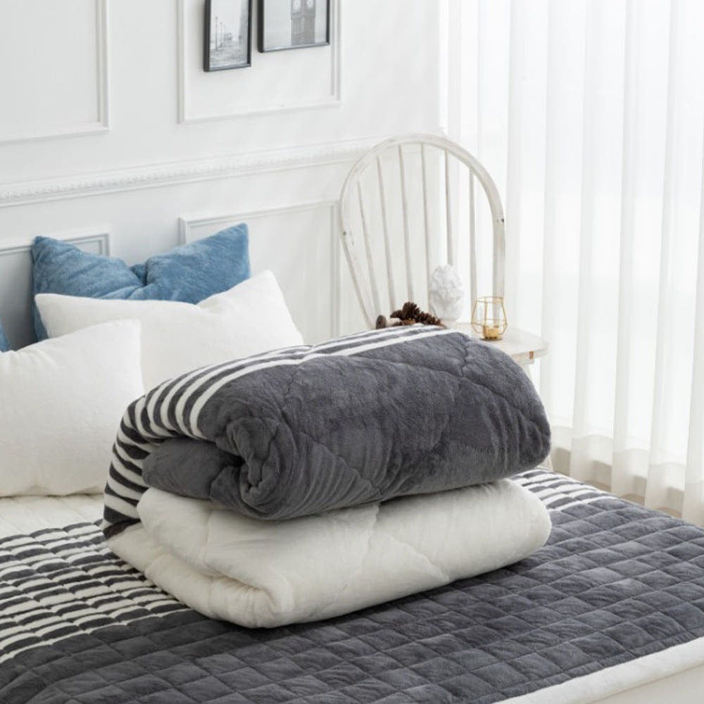 マイクロファイバー布団【 ルー(S)160x210cm 】 毛足 5mm 冬掛け布団