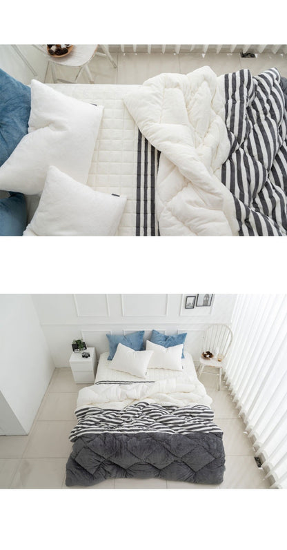 マイクロファイバー布団【 ルー(S)160x210cm 】 毛足 5mm 冬掛け布団