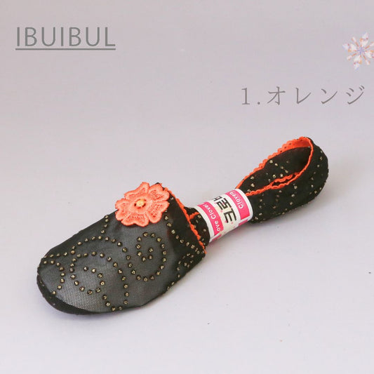 夏用フットカバー【レースループ】22.0～24.5cm 送料無料#y150609