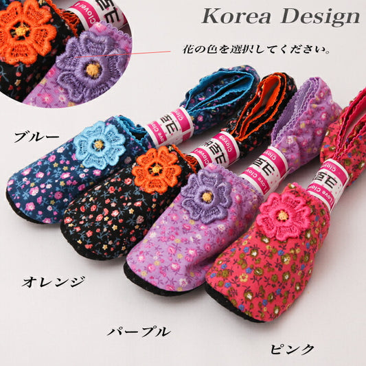 夏用フットカバー【No.19】22～24.5cm 送料無料