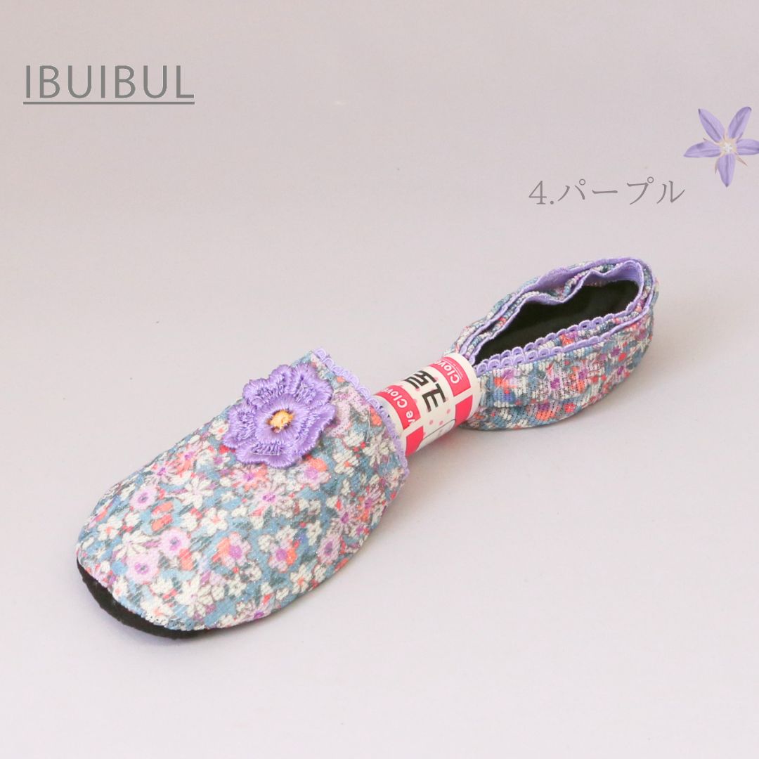 夏用フットカバー【2024 No.5】【バイオレット】22.0～24.5cm 送料無料 メール便 #y240507