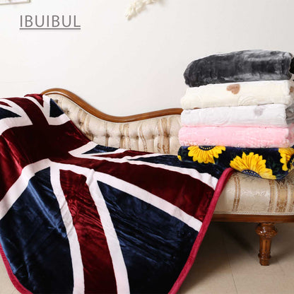 New 韓国毛布  (S) シングル 150×200cm 韓国 イブル ブランケット 掛布団 寝具 洗濯 丸洗い 快眠 昼寝 睡眠 快眠 気持ちいい肌ざわり