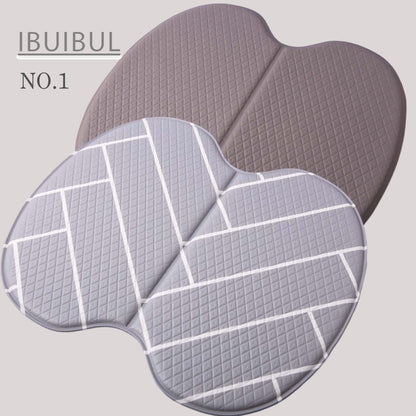 New【送料無料】やわらかサウナマット (ピーナッツ型)